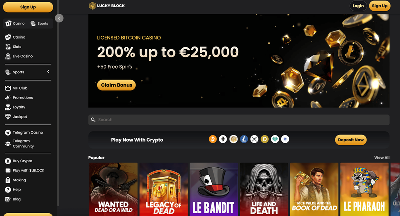 Luckyblock casino